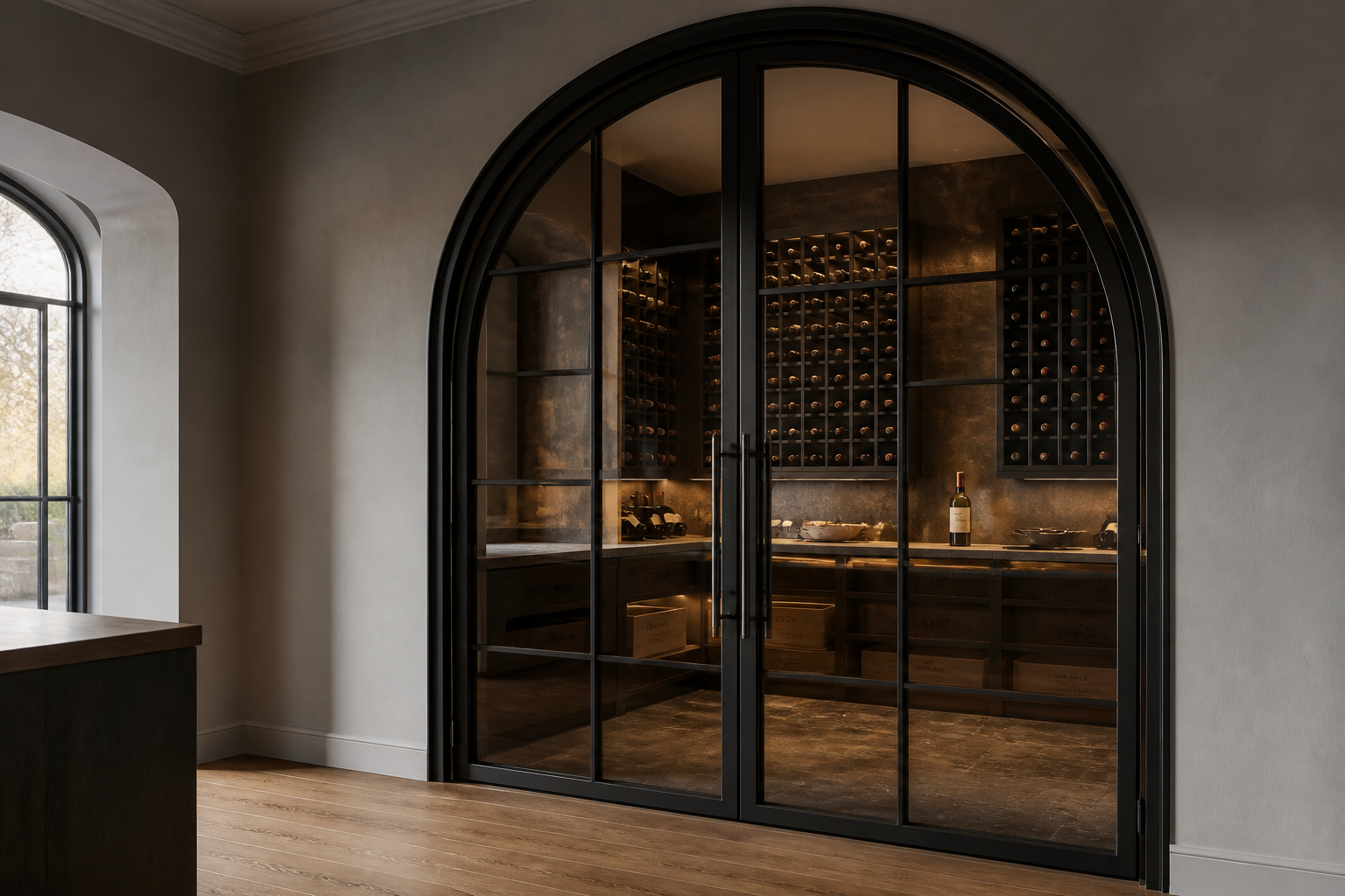 VLX 100 Arched / Custom Door in West Palm Beach, FL | Lightwell Windows West Palm Beach - detail 3