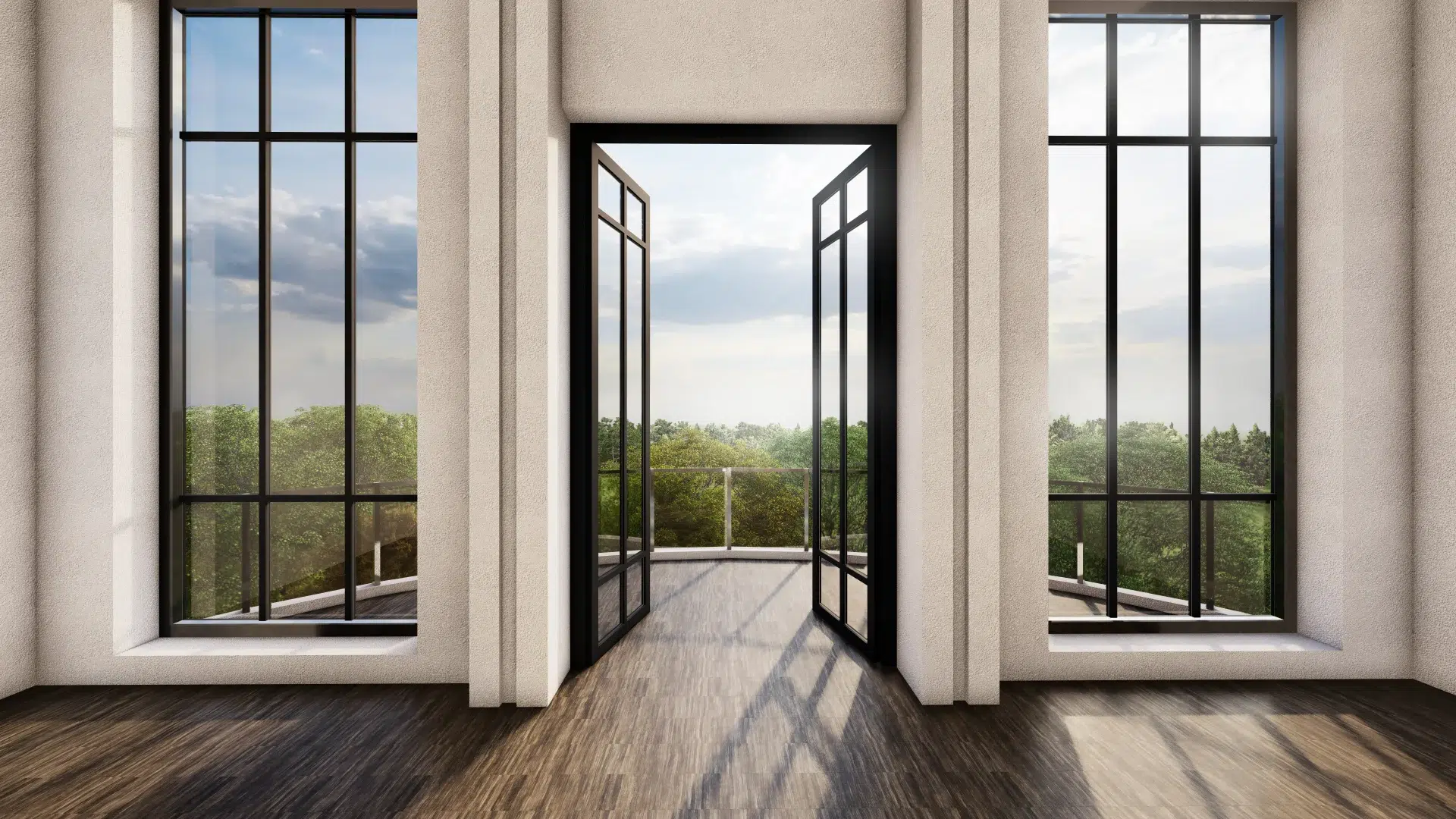 VLX 100 Double Swing / French Door in West Palm Beach, FL | Lightwell Windows West Palm Beach - detail 1