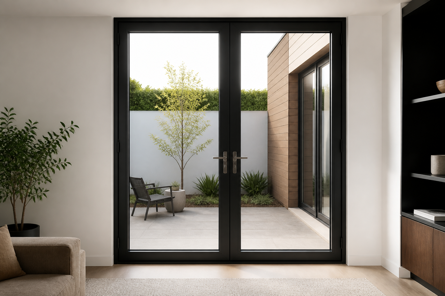 VLX 100 Double Swing / French Door in West Palm Beach, FL | Lightwell Windows West Palm Beach - detail 6