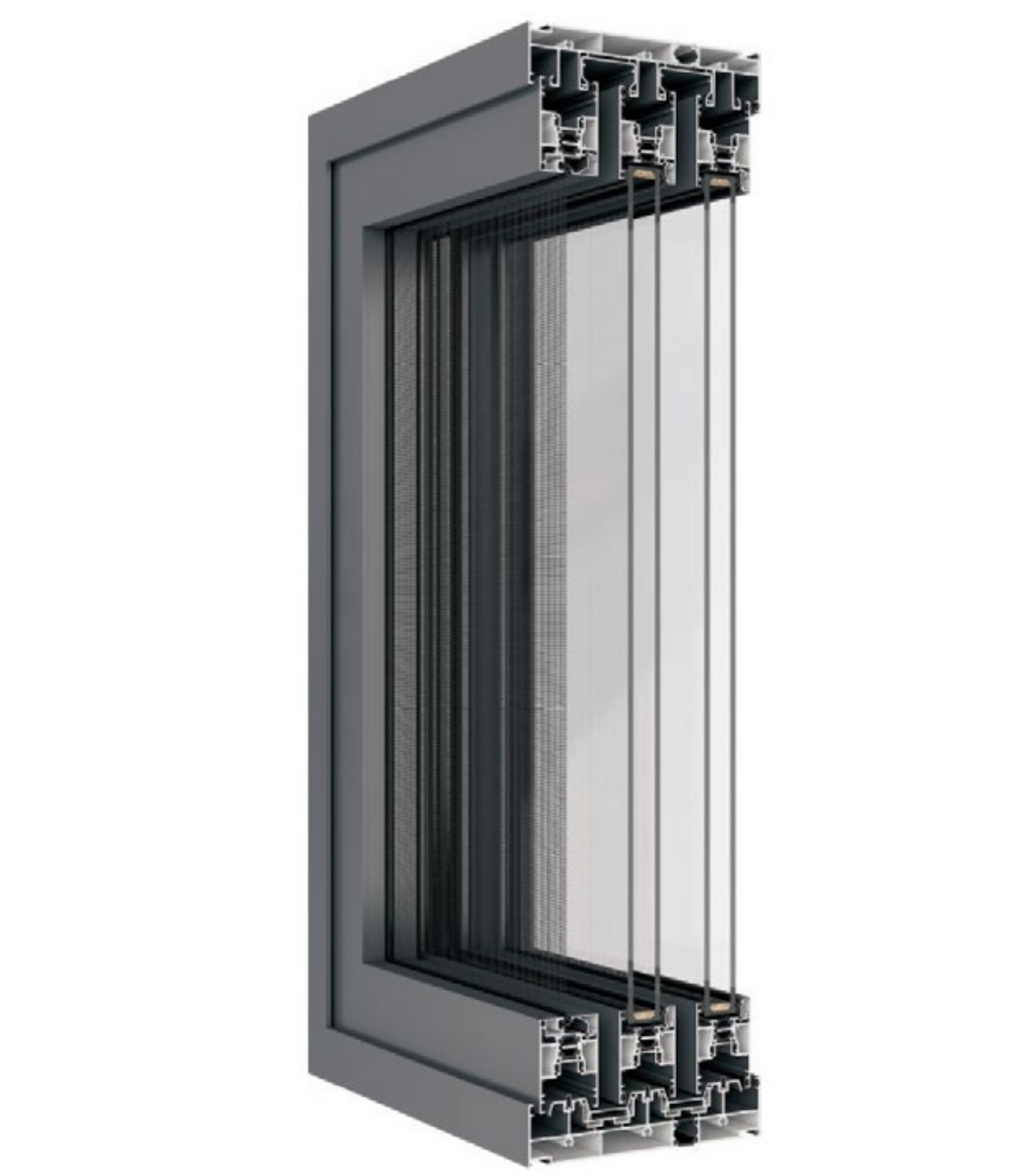 VLX 150 Heavy-Duty Sliding Door in West Palm Beach, FL | Lightwell Windows West Palm Beach - detail 2